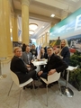 <p>Representatives of Lithuanian resorts with a representative of the Polish tourism industry</p>
