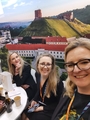 <p>Auf dem Foto von links: Kristina Citvarienė, Direktorin der Litauischen Kurortvereinigung, Olga Gončarova, Leiterin von &bdquo;Keliauk Litauen&ldquo; und Rūta Kapačinskaitė, Direktorin von Bir&scaron;tonas TIC</p>
