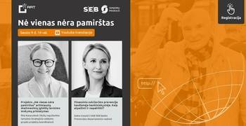 Nuotolinė paskaita „Finansinio sukčiavimo prevencija kasdienėje bankininkystėje. Kaip atpažinti ir nepakliūti?“