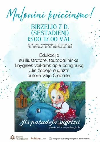 Education with artist Vilija Čiapaite