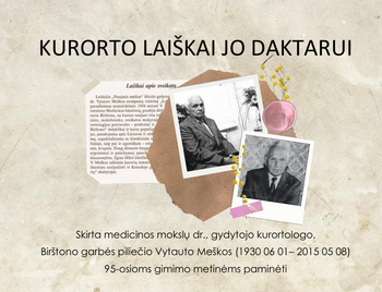 Literatūros paroda „Kurorto laiškai jo daktarui“
