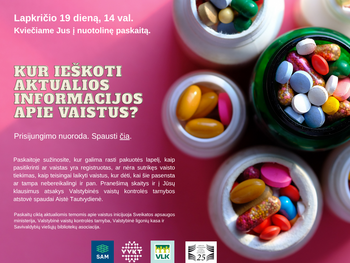 Lekcija "Kur atrast atbilstošu informāciju par zālēm?"