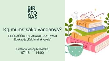 „Co mówią nam wody?”. Czytanie wierszy i baśni. Edukacja „Gry akwarelowe”