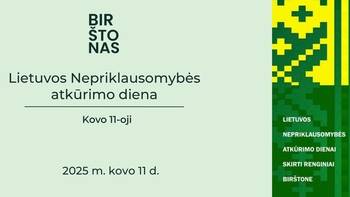 11. martā Birštonā