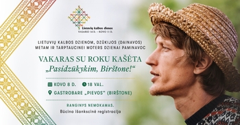 Evening with Roku Kašeta "Let's sing, Biršton!"
