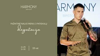3-Gänge-Verkostung des neuen Menüs mit Küchenchef Mantas Rudžionius