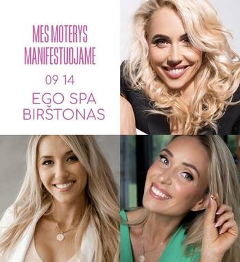 Renginys „Mes moterys manifestuojame“