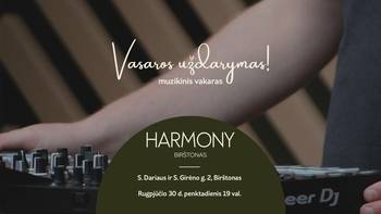 Muzikinis vasaros uždarymas!