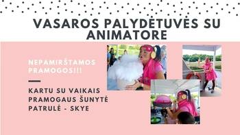 Vasaros palydėtuvės su ŠUNYTE PATRULE - SKYE