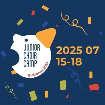 „Junior Choir Camp“ stovykla 2025