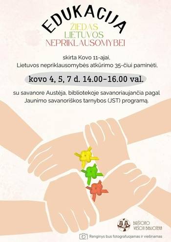 Edukacija „Žiedas Lietuvos nepriklausomybei“