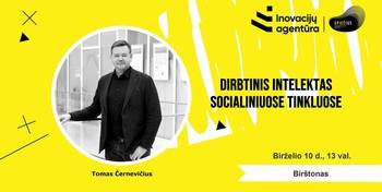 Paskaita „Dirbtinis intelektas socialiniuose tinkluose“