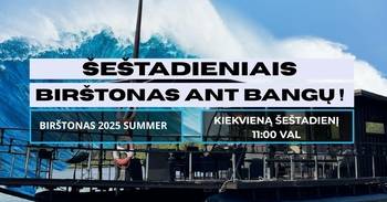 Samstag auf den Wellen | Schwimmen in Birštonas