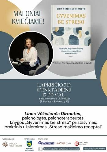 Stressreduzierende Rezepte mit Lina Vėželienė in Dirmote