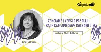 We are entering the business world. What and how do we talk about ourselves?