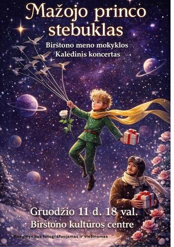 Weihnachtskonzert der Kunstschule Birštonas