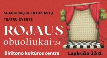 Suaugusiųjų entuziastų teatrų šventė „Rojaus obuoliukai“
