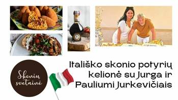Tasting dinner with Jurga and Paulius Jurkevičius - Italia Tradizionale
