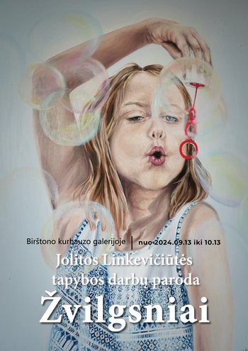 Jolita Linkevičiūtė's painting exhibition "Views"