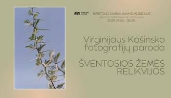 Virginijaus Kašinsko fotografijų paroda „Šventosios žemės relikvijos“