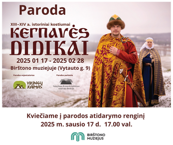 Exhibition "Kernavė Nobles. Historical Costumes of the 13th–14th Centuries"