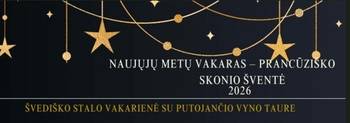 Naujųjų metų vakaras – Prancūziško skonio šventė 2026 Royal SPA Birštonas  