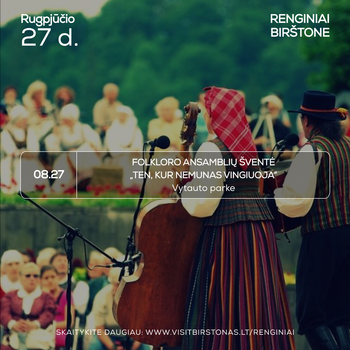 Folkloras ansambļu festivāls "Kur Nemuna līkumo"