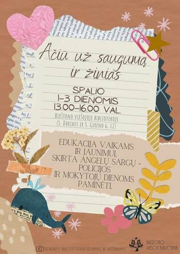 Izglītība "Paldies par drošību un zināšanām"