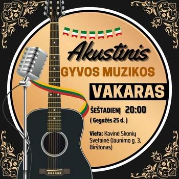 Akustischer Abend mit Live-Musik