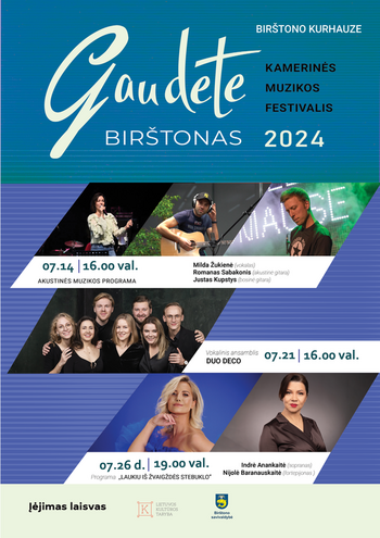 Kammermusikfestival „Gaudete Birštonas 2024“