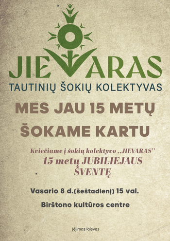Jubiläumsfeier „Jievar“.