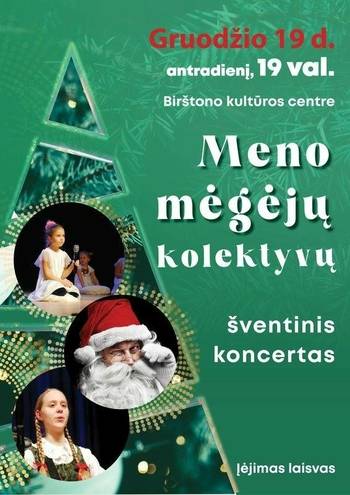 Festive concert of groups of art lovers