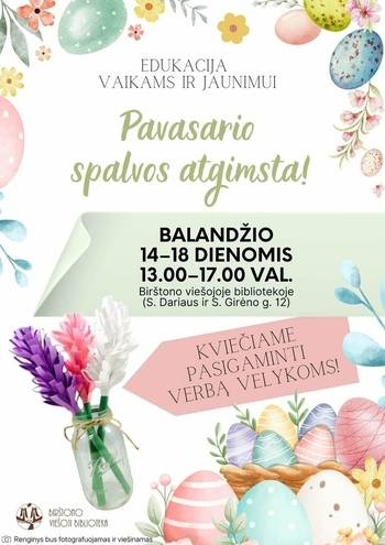 Ostererziehung „Frühlingsfarben sind wiedergeboren!“