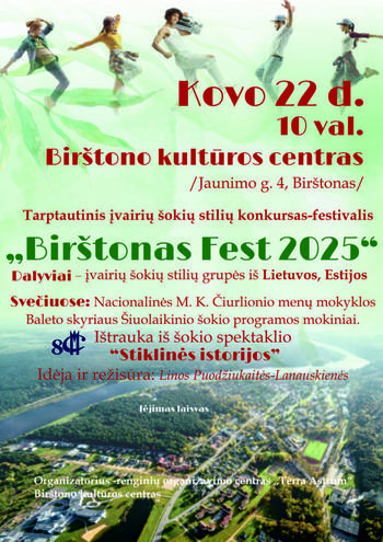 Deju konkurss-festivāls "Birštonas Fest 2025"