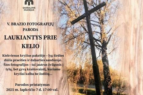 V. Brazio fotografijų parodos atidarymas
