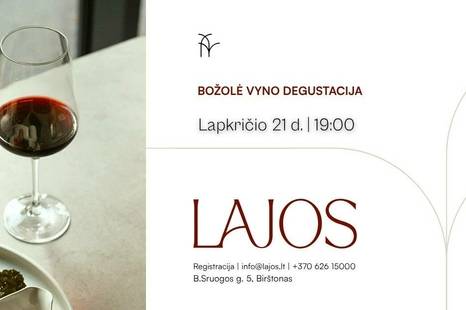 Božolē vīna degustācija