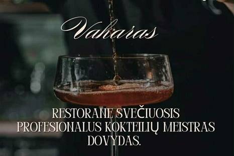 Ekskluzīvs kokteiļu vakars